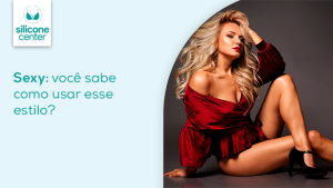 Estilo sexy: você sabe como usar? Mulher usando uma roupa vermelha com um decote