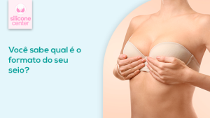 Formato do seio: você sabe qual é o seu? Imagem mostrando o tronco de uma mulher com colocando as mãos sobre os seios