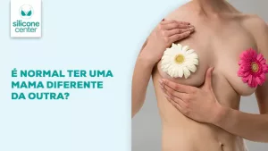 assimetria mamária silicone